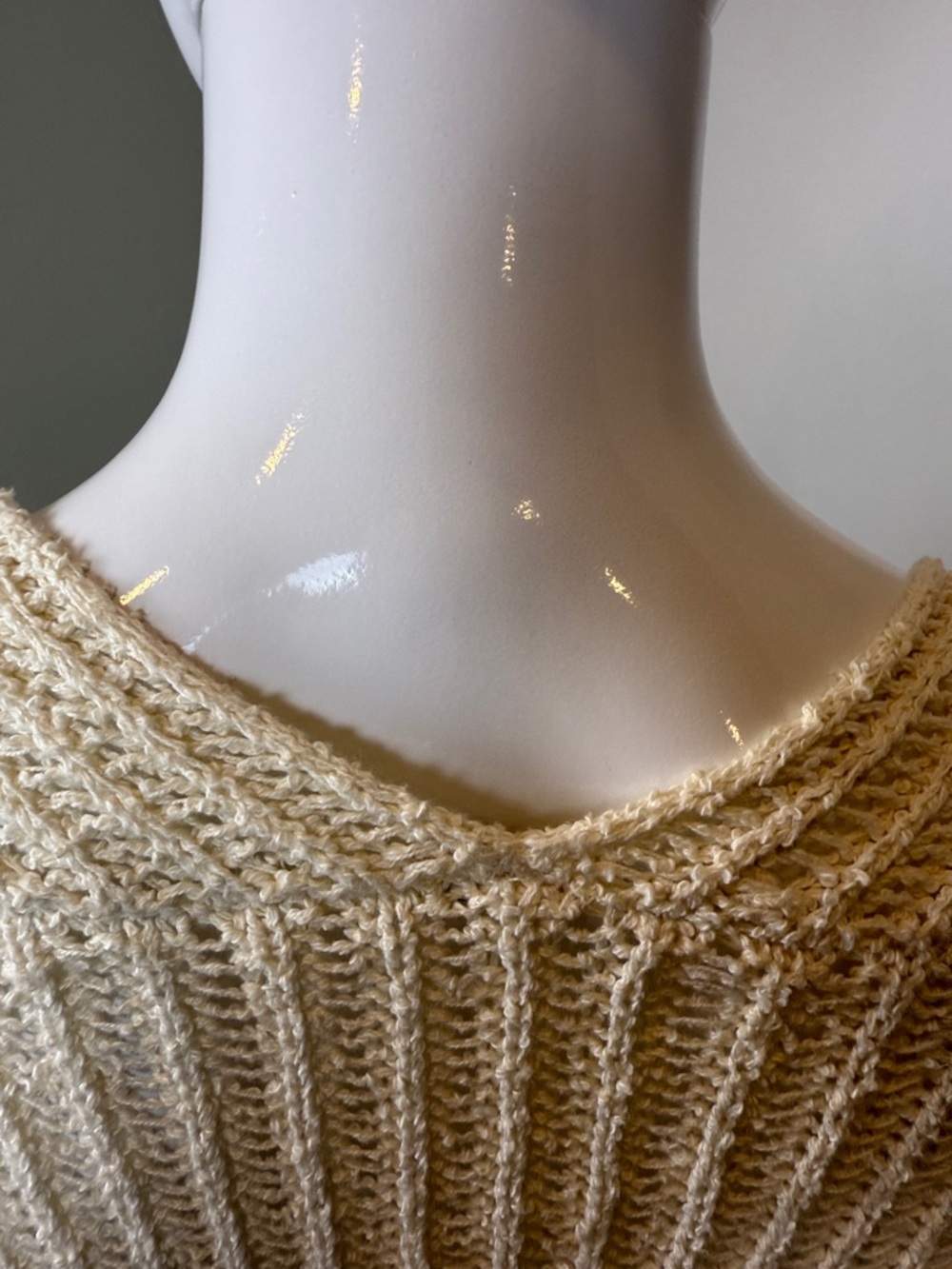 Free People VTG Knit Cardigan Boho Beach Cottagecore Coastal**free gift included - Picture 8 of 16